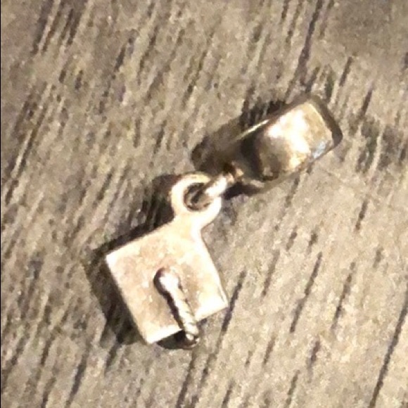 Pandora Authentic Sterling Silver Graduation Cap Dangle Charm - Picture 4 of 5